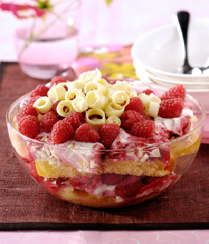 Tiramisu met frambozen